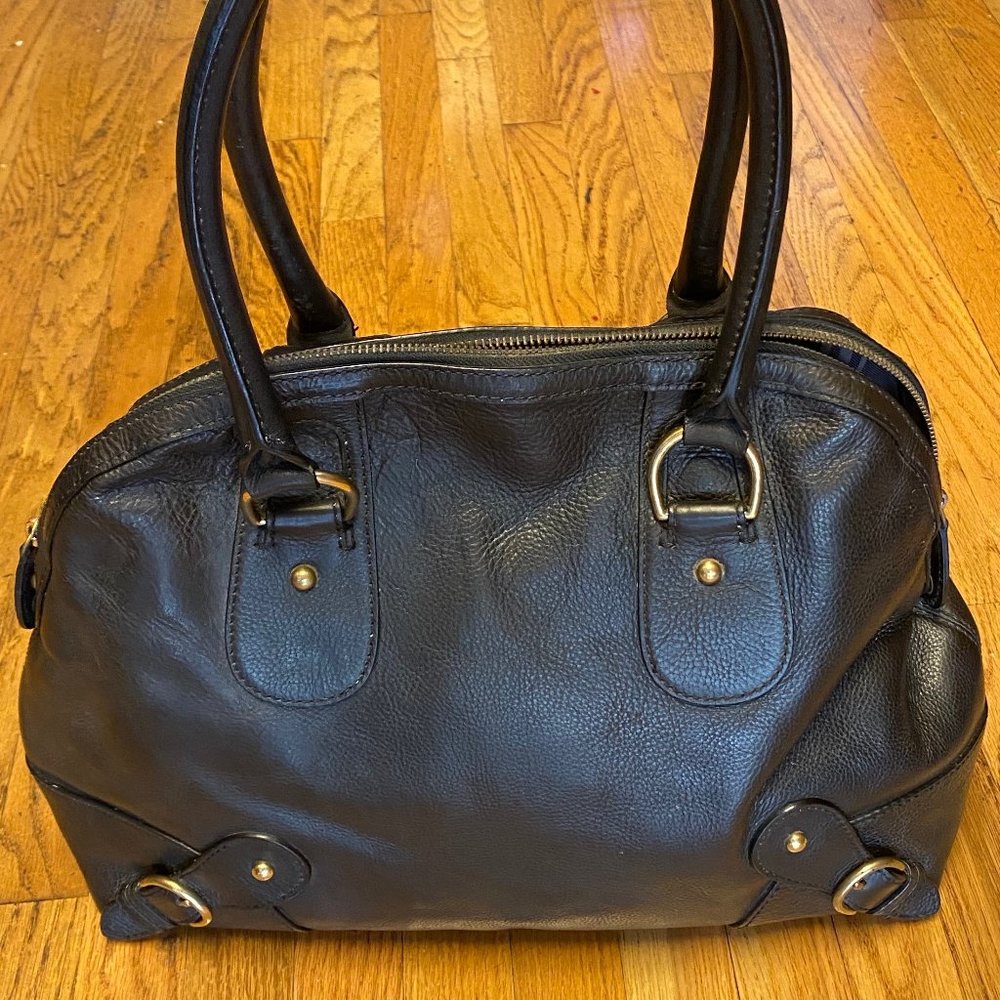 NEW Banana Republic Black Satchel Handbag